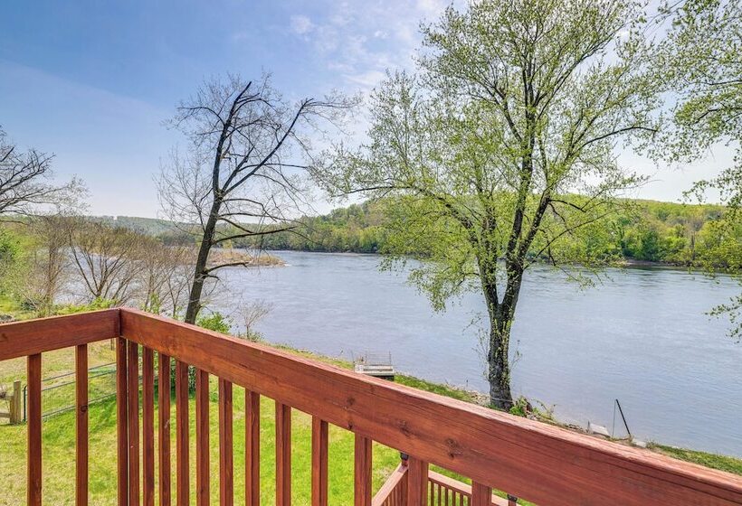 Riverfront Home In Phillipsburg W/ Deck & Yard!