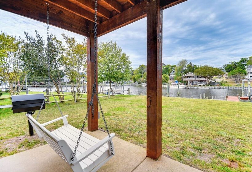 Tranquil Outer Banks Home: Dock & Community Pool!