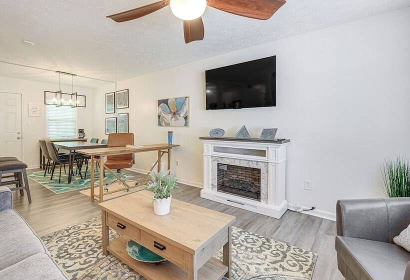 Modern Conyers Retreat   9 Mi To Arabia Mountain!