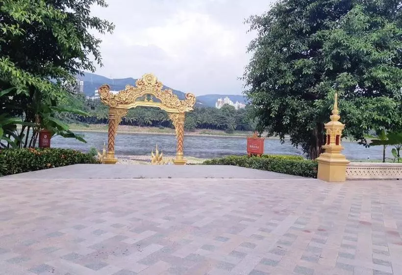 ホテル Xishuangbanna Aerial Garden Daijiangnan Mekong River South Business