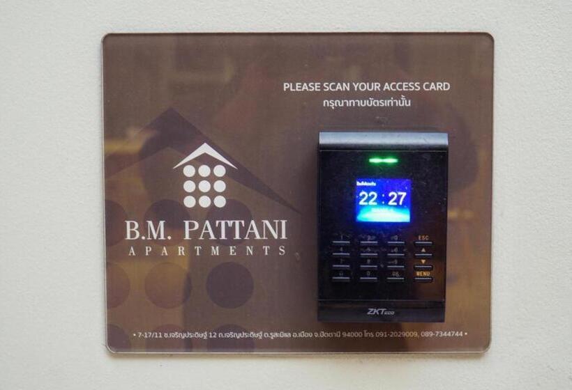 בית מלון כפרי Bm Pattani Apartment