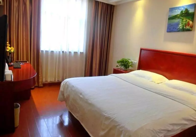 Hotelli Greentree Inn Beijing Fangshan Liangxiang Suzhuang Express