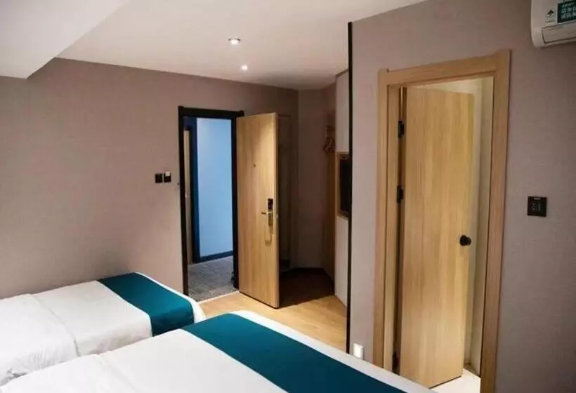 Hotelli Greentree Inn Beijing Shangdi East Anningzhuang Road Shell