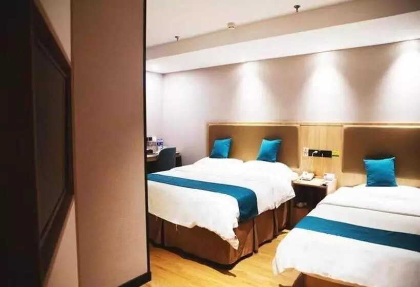 Hotelli Greentree Inn Beijing Shangdi East Anningzhuang Road Shell