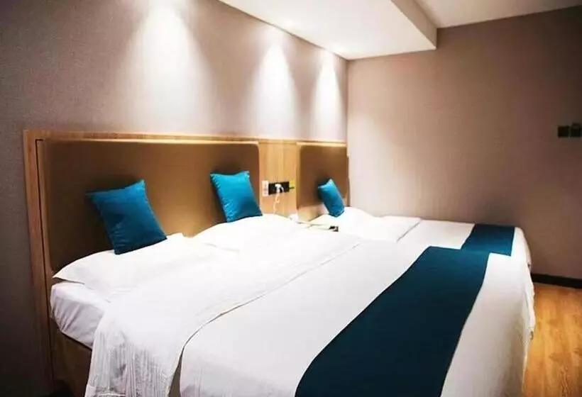 Hotelli Greentree Inn Beijing Shangdi East Anningzhuang Road Shell