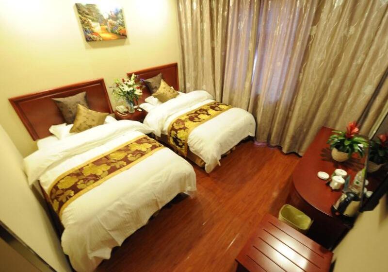 호텔 Greentree Inn Shandong Yantai Development Zone International Airport Shell