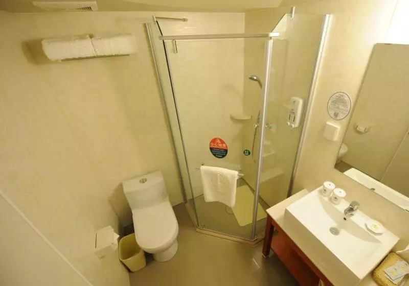 Hotelli Greentree Inn Shandong Yantai Development Zone International Airport Shell