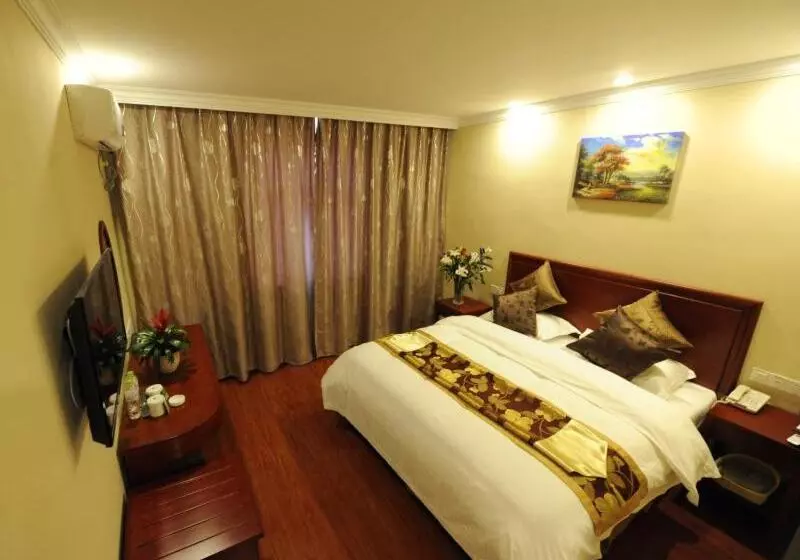 Hotelli Greentree Inn Shandong Yantai Development Zone International Airport Shell