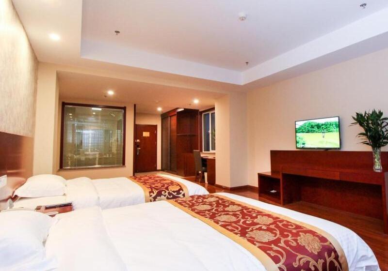 Hotell Greentree Inn Shandong Zaozhuang Tengzhou East Xueyuan Road Guiheyuan Business