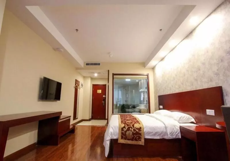 Hotelli Greentree Inn Shandong Zaozhuang Tengzhou East Xueyuan Road Guiheyuan Business