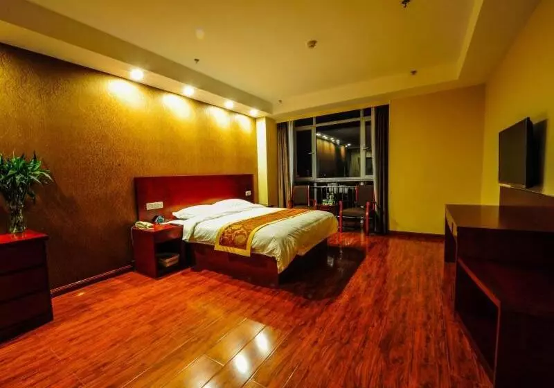 Hotelli Greentree Inn Shandong Zaozhuang Tengzhou East Xueyuan Road Guiheyuan Business