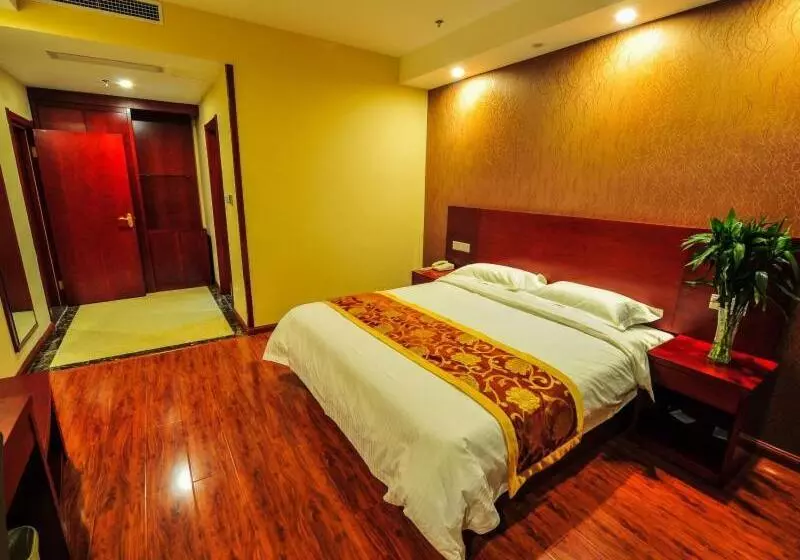 Hotelli Greentree Inn Shandong Zaozhuang Tengzhou East Xueyuan Road Guiheyuan Business