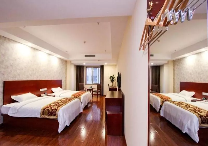 Hotelli Greentree Inn Shandong Zaozhuang Tengzhou East Xueyuan Road Guiheyuan Business