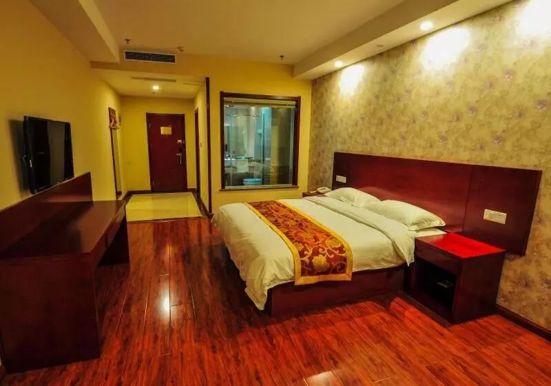 Hotelli Greentree Inn Shandong Zaozhuang Tengzhou East Xueyuan Road Guiheyuan Business