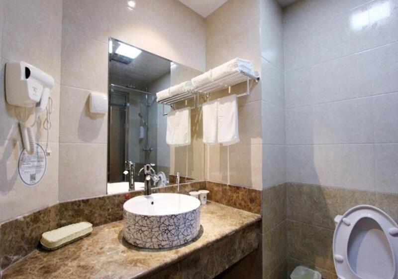 Hotell Greentree Inn Shandong Zaozhuang Tengzhou East Xueyuan Road Guiheyuan Business