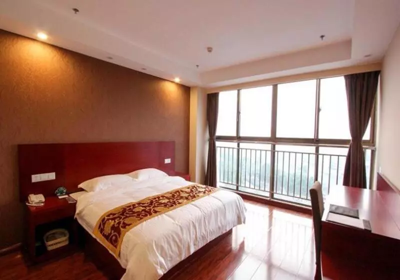 Hotelli Greentree Inn Shandong Zaozhuang Tengzhou East Xueyuan Road Guiheyuan Business