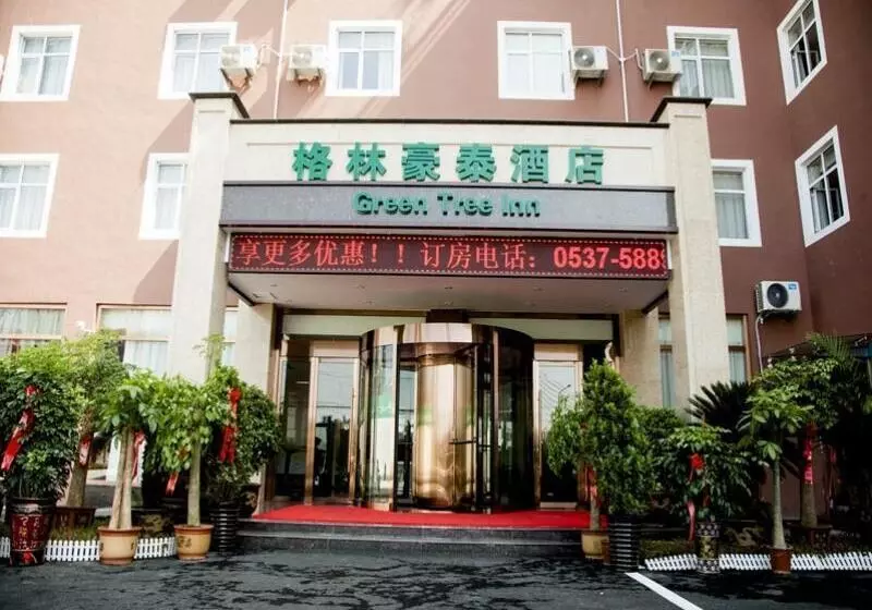 Hotelli Greentree Inn Shandong Zoucheng Railway Station Huochang Road Business