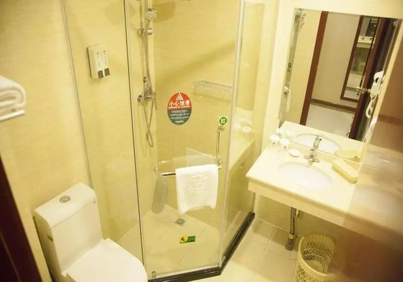 Hotelli Greentree Inn Shandong Zoucheng Railway Station Huochang Road Business