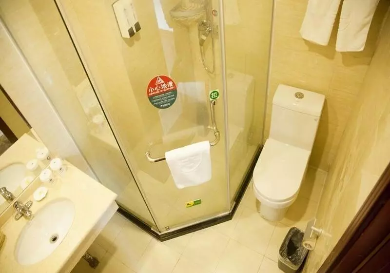 Hotelli Greentree Inn Shandong Zoucheng Railway Station Huochang Road Business