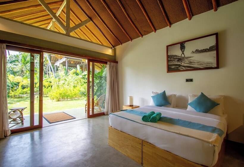 Отель The Jungalows Kima Surf Hiriketiya