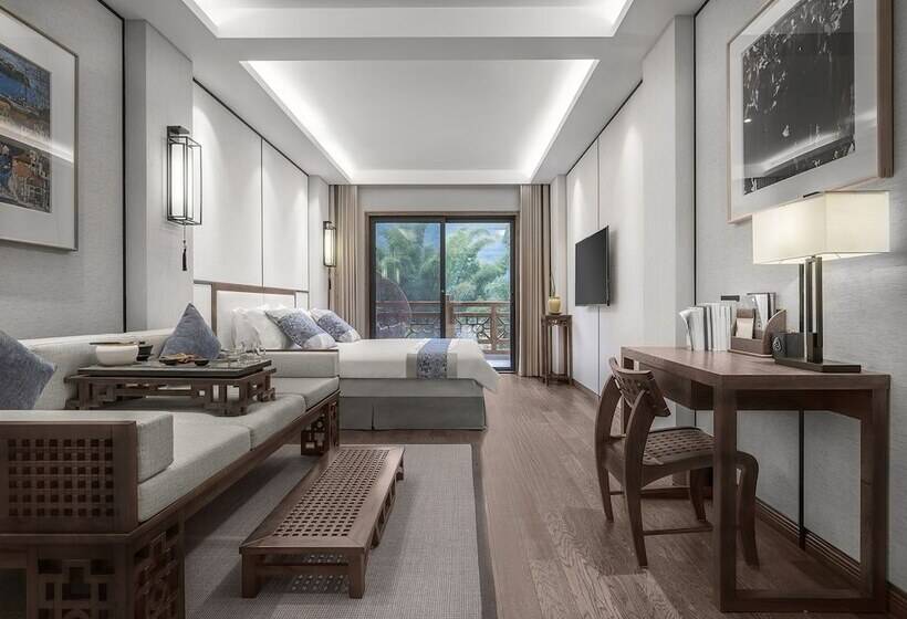 Otel Yangshuo Picturesque Resort Free Train Station Pick Up