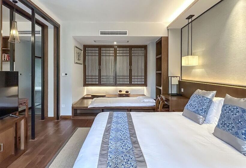 Otel Yangshuo Picturesque Resort Free Train Station Pick Up