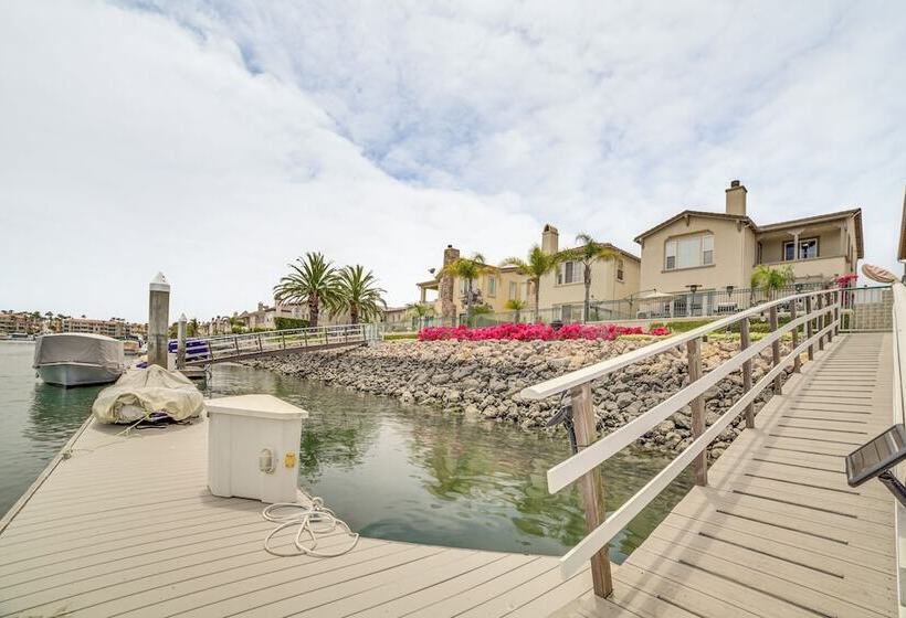 Coastal, Canal Front Oxnard Home ~ 1 Mi To Beach!