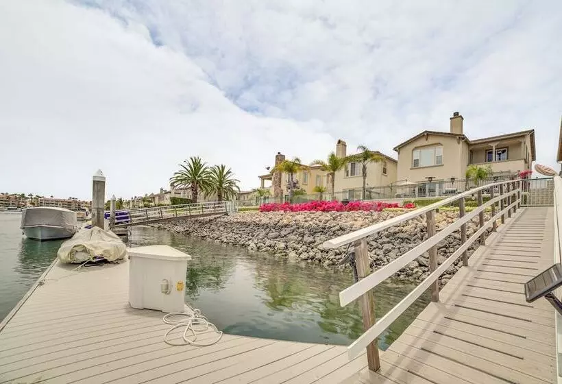 Coastal, Canal Front Oxnard Home ~ 1 Mi To Beach!