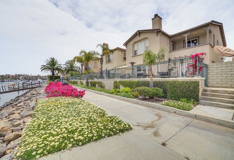 Coastal, Canal Front Oxnard Home ~ 1 Mi To Beach!