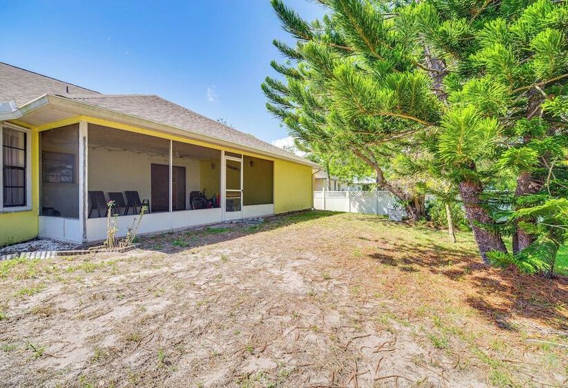 Pet Friendly Sebastian Home, Close To Beaches!