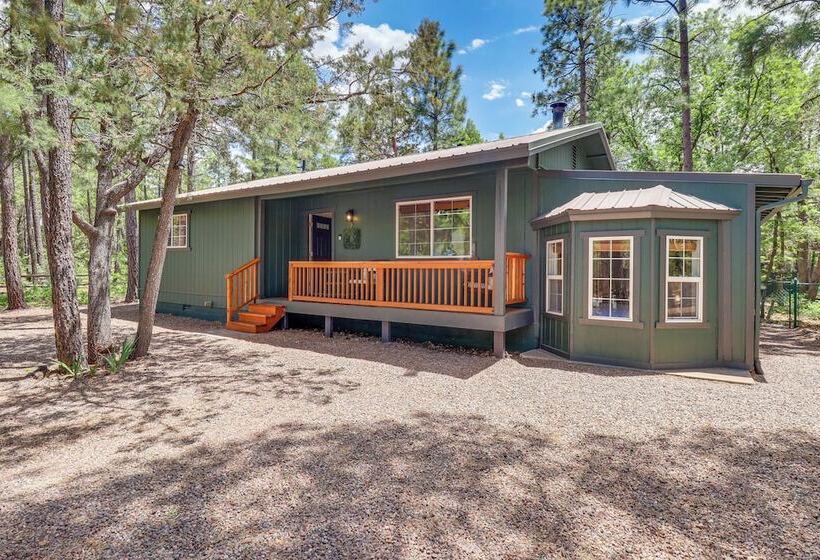4 Mi To Rainbow Lake: Pinetop Lakeside Cabin
