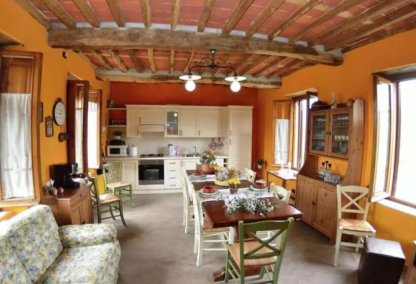 Casale On The Hills Between Lucca And The Sea, With Garden And Swimming Pool