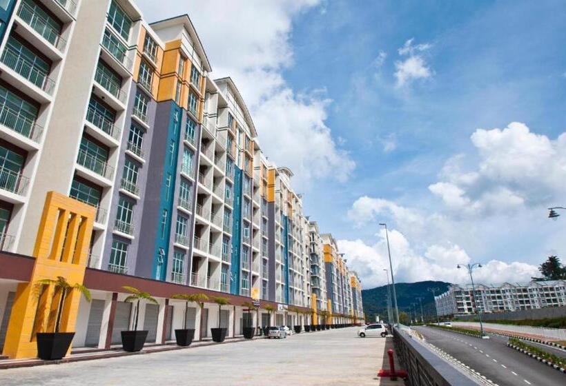 ユースホステル Sweethome Brinchang Pent House   Pasar Malam Area