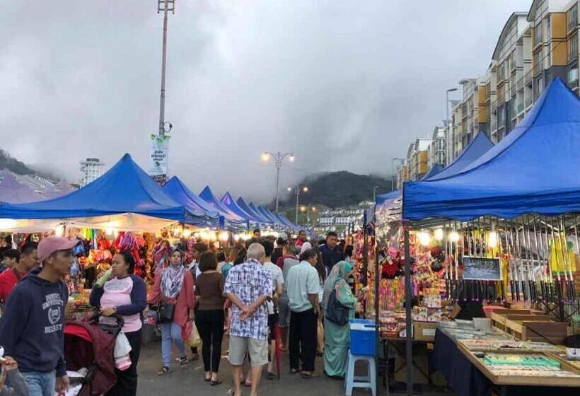 ユースホステル Sweethome Brinchang Pent House   Pasar Malam Area