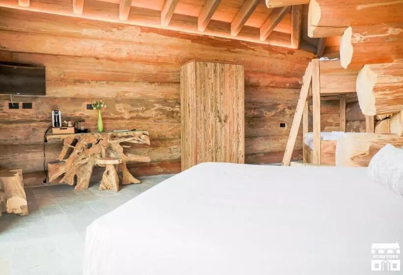 ベッドアンドブレックファースト Chalet Antico Legno By Design Studio