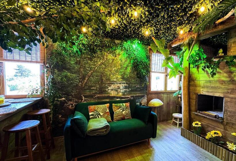 Пансион Les Chambres De Paulette à Theme La Jungle