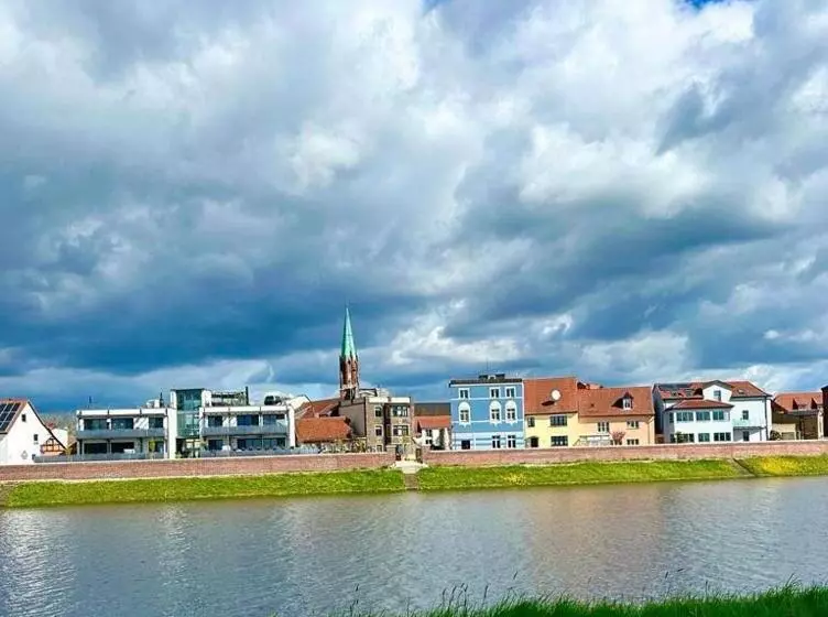 Pension Zum Goldenen Anker Direkt An Der Elbe