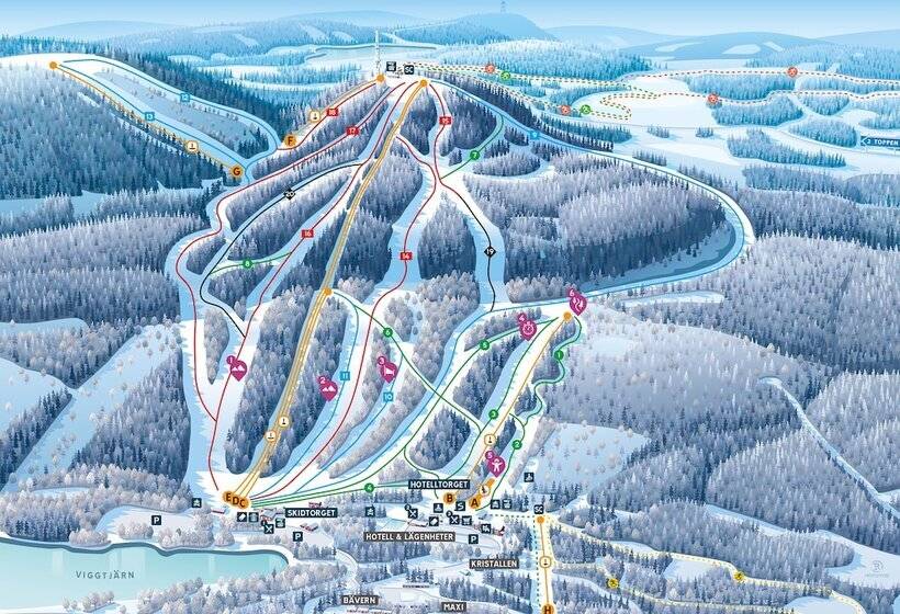 ホテル Hassela Ski Resort