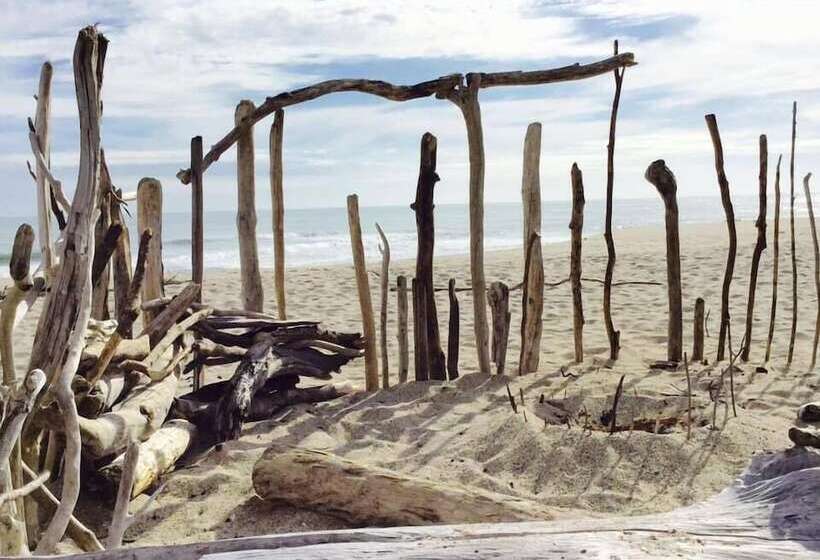 מוטל Karamea Farm Baches