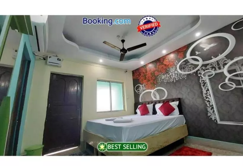 ホテル Jk Inn Puri Sea View Room   All Room Attached Balcony With Kitchen Wifi Restaurant And Parking Facil
