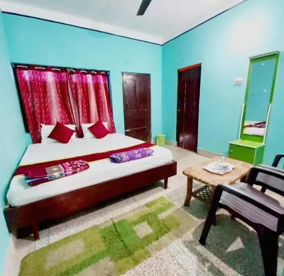 ホテル Jk Inn Puri Sea View Room   All Room Attached Balcony With Kitchen Wifi Restaurant And Parking Facil