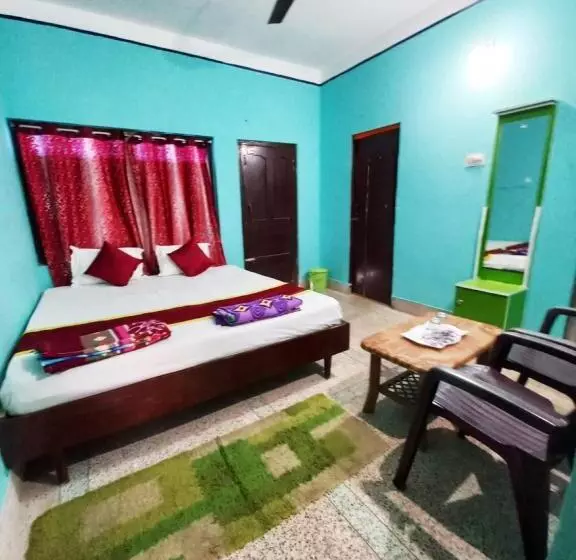 ホテル Jk Inn Puri Sea View Room   All Room Attached Balcony With Kitchen Wifi Restaurant And Parking Facil