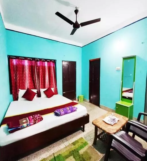ホテル Jk Inn Puri Sea View Room   All Room Attached Balcony With Kitchen Wifi Restaurant And Parking Facil