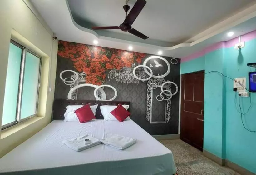 ホテル Jk Inn Puri Sea View Room   All Room Attached Balcony With Kitchen Wifi Restaurant And Parking Facil