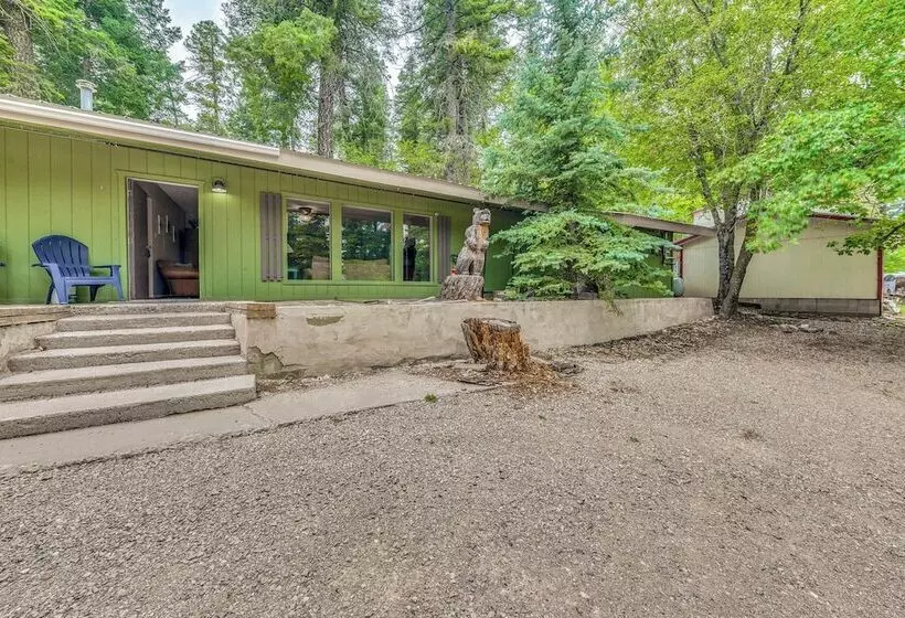 Central Cloudcroft Retreat W/ Wood Burning Stove!