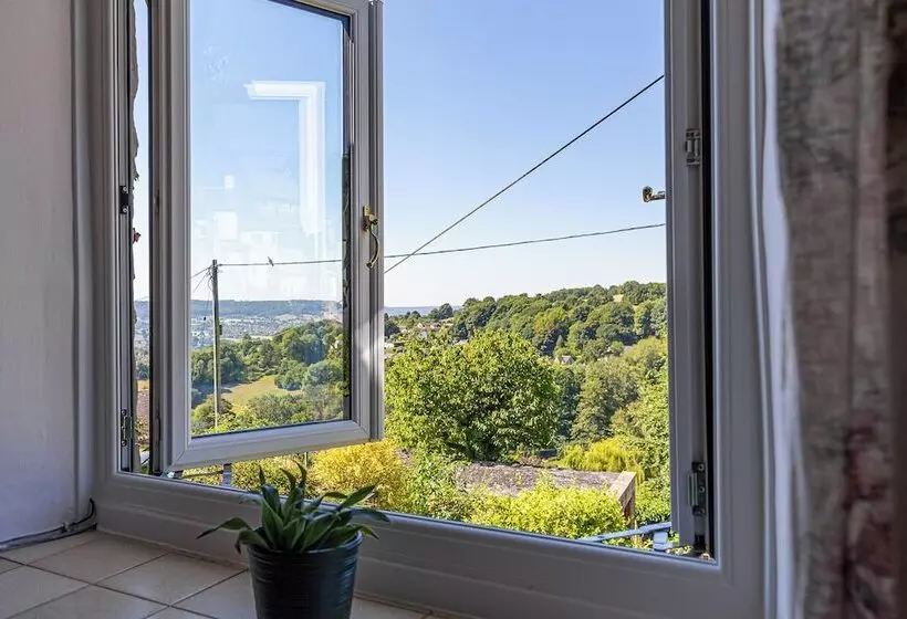 ペンション Lovely 2 Bd With Stunning Views Over Stroud Valley