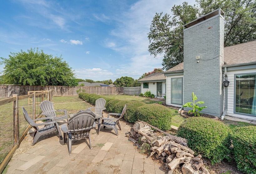 Pet Friendly Sachse Home W/ Patio, Fire Pit & Yard