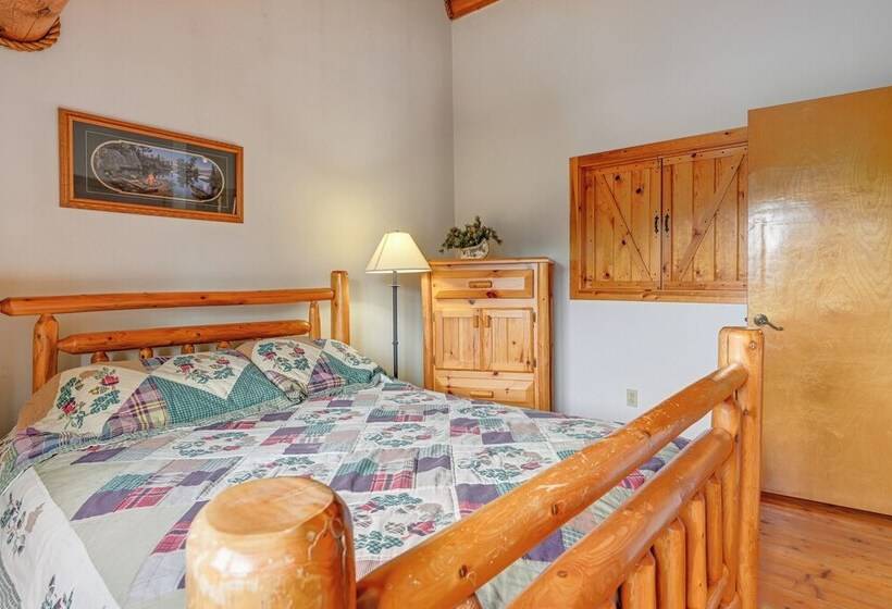 Spacious Sterling Cabin: Game Room, Private Pond!