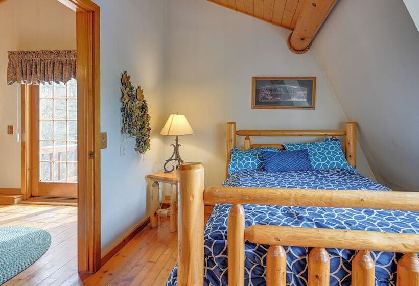 Spacious Sterling Cabin: Game Room, Private Pond!