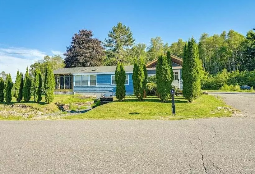 Bayfront Steuben Home W/ Screened Porch & Fire Pit